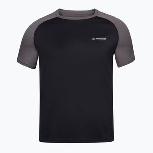 Tricou Babolat Play Crew Neck pentru bărbați negru/negru
