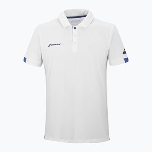 Tricou polo pentru bărbați Babolat Play alb/alb