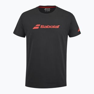 Tricou pentru bărbați Babolat Exercise Babolat black/black
