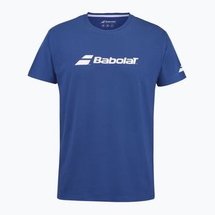 Tricou pentru copii Babolat Exercise Babolat Jr sodalite blue