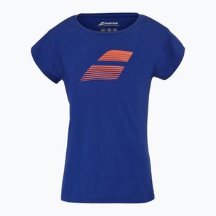 Tricou pentru copii Babolat Exercise Cotton Jr sodalite blue