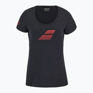 Tricou pentru femei Babolat Exercise Flag W black/black