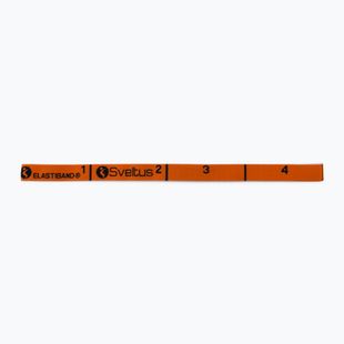 Exercițiu elastic Sveltus Elastiband portocaliu 0144
