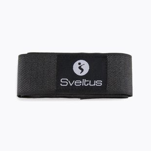 Centură pentru benzi Sveltus Elastiband Strap negru 0182