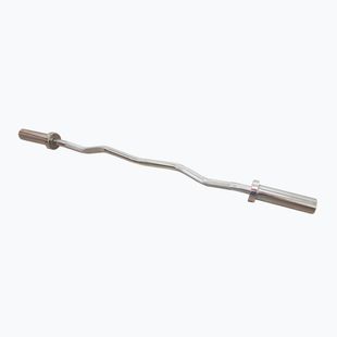 Bară îndoită Sveltus Ez Curl Bar + 2 Spring Collars chrome