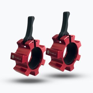 Cleme pentru bară Sveltus Aluminium Stop Disc 2 buc. red