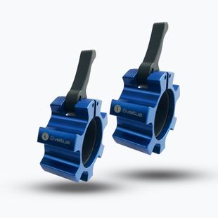 Cleme pentru bară Sveltus Aluminium Stop Disc 2 buc. blue