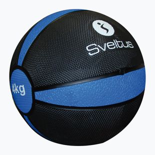 Minge medicinală Sveltus Medicine Ball 4 kg black/blue