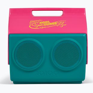 Frigider de camping Igloo Retro Playmate KoolTunes 13 l dark jade