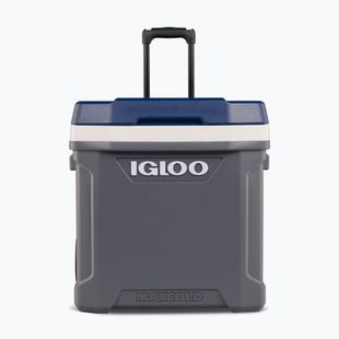 Frigider turistic Igloo Maxcold Latitude 62 Qt Roller 59 l carbonite/ aegean sea