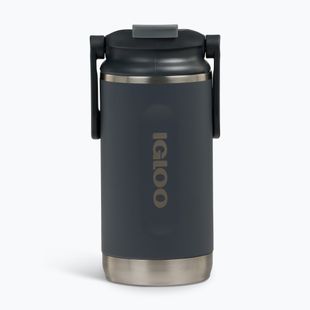Cană termică Igloo Tumbler Flip 'n' Sip 360 ml carbonite