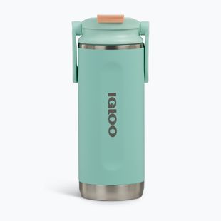 Cană termică Igloo Tumbler Flip 'n' Sip 480 ml seafoam