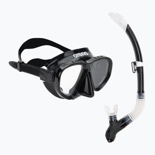 Set de snorkeling pentru copii arena Premium Snorkeling Set Jr black/clear/black