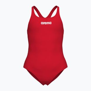 Costum de baie întreg pentru copii arena Team Swim Pro Solid red/white