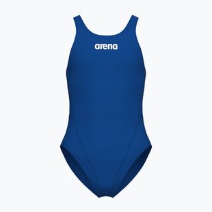Costum de baie întreg pentru copii Arena Team Swim Tech Solid royal/white