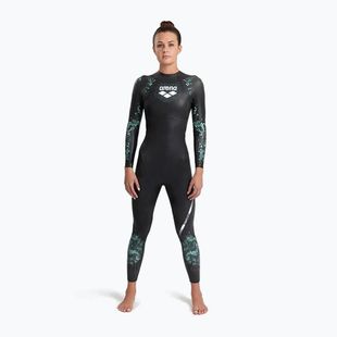 Costum de înot pentru femei arena Storm coral blue/black