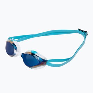 Ochelari de înot arena Python Mirror blue mirror/white/sky