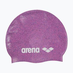 Cască de înot pentru copii arena Silicone Cap Jr pink multi