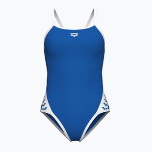 Costum de baie întreg arena Icons Super Fly Back Solid royal/white
