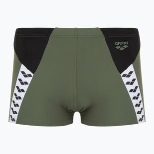 Boxeri de înot pentru bărbați arena Stripe Swim Short sage/black/multi