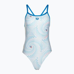 Costum de baie dintr-o singură piesă pentru femei arena Fireflow Challenge Back blue river/white multi