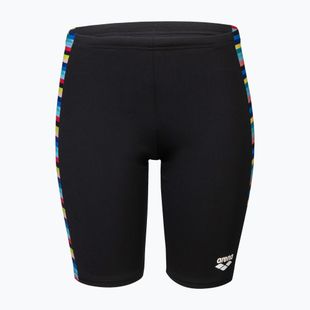 Pantaloni scurți de înot pentru copii arena Racing Stripe Swim Jammer black/black multi