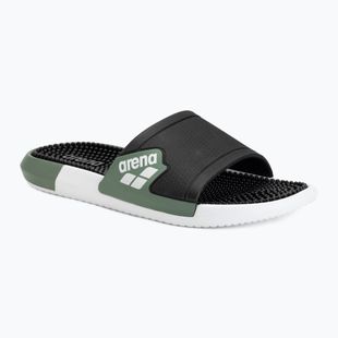 Papuci arena Marco Active black/white/sage