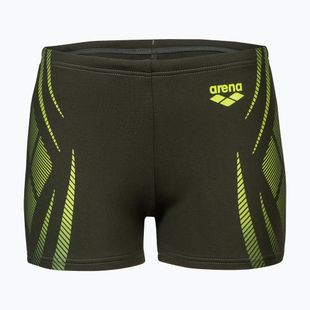Boxeri de baie pentru copii arena Poseidonia Swim Short dark sage/artic lime