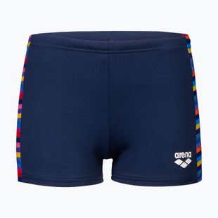 Boxeri de înot pentru copii arena Racing Stripe Swim Short navy/navy multi