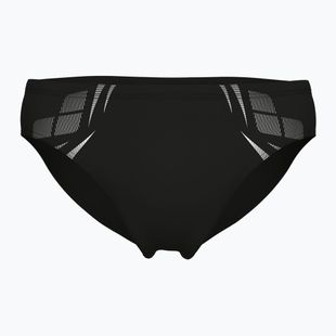 Slip de înot pentru bărbați arena Poseidonia Swim Briefs black/white