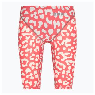 Boxeri de baie pentru bărbați arena Powerskin ST Next LE Jammer leopard skin geranium