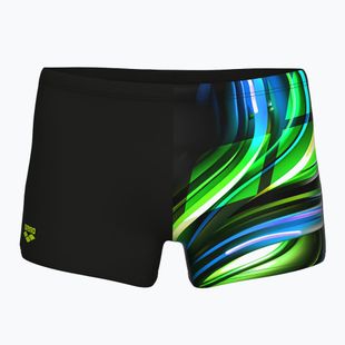 Boxeri de înot pentru bărbați arena Bloom Swim Short multi black/black