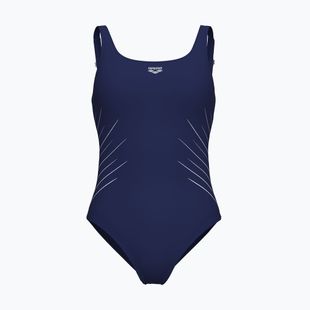 Costum de baie întreg pentru femei arena Isa Squared Back navy/ice