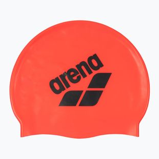 Cască de înot arena Big Logo bright coral/asphalt