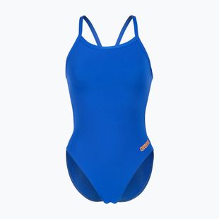 Costum de baie întreg pentru femei arena Team Swimsuit Challenge Solid neon blue/team orange