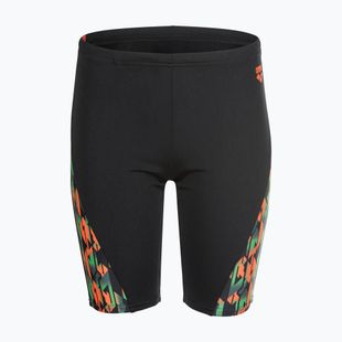 Jammere de înot pentru copii arena Print Swim black/orange multi