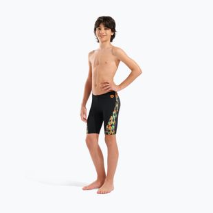 Jammer-uri de înot pentru copii arena Print Swim black/orange multi