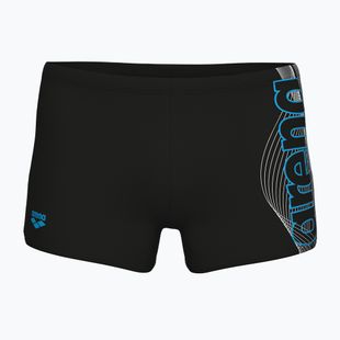 Boxeri de înot pentru bărbați arena Basic Swim Short black/turquoise
