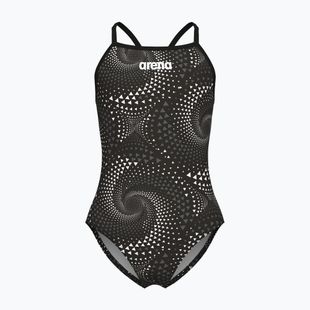 Costum de baie întreg pentru copii arena Fireflow Lightdrop Back black/team black