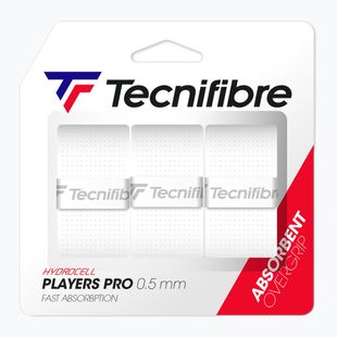 Învelișuri pentru rachete de tenis Tecnifibre Pro Players 3 buc. white