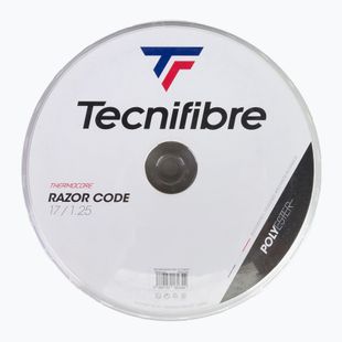 Coardă de tenis Tecnifibre Reel 200M Razor Code negru 04RRA125XC