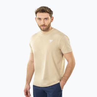 Tricou pentru bărbați Tecnifibre Graphic Tee sand