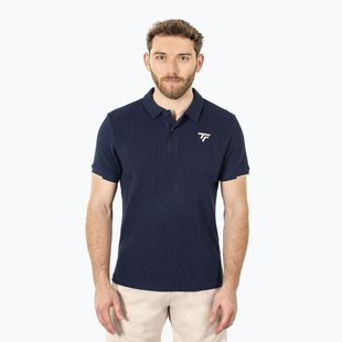 Tricou polo pentru bărbați Tecnifibre Waffle marine