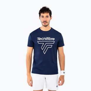 Tricou de tenis pentru bărbați Tecnifibre Team Corpo Tee navy blue