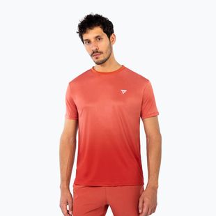 Tricou de tenis pentru bărbați Tecnifibre Team X-Loop terracotta