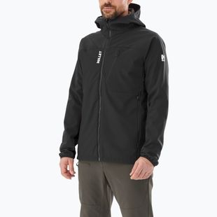 Geacă softshell pentru bărbați Millet Magma Shield Hoodie black/ noir