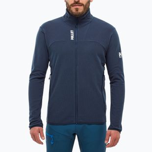 Bluză fleece pentru bărbați Millet Ubic Lightgrid saphir