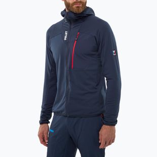 Bluză fleece pentru bărbați Millet Trilogy Icon Lightgrid Hoodie saphir