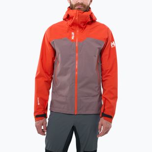 Geacă de ploaie pentru bărbați Millet Kamet Gore-Tex Jacket paprika/pepper