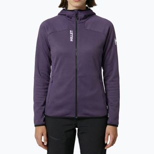 Bluză de trekking pentru femei Millet Lokka Hoodie III purple velvet